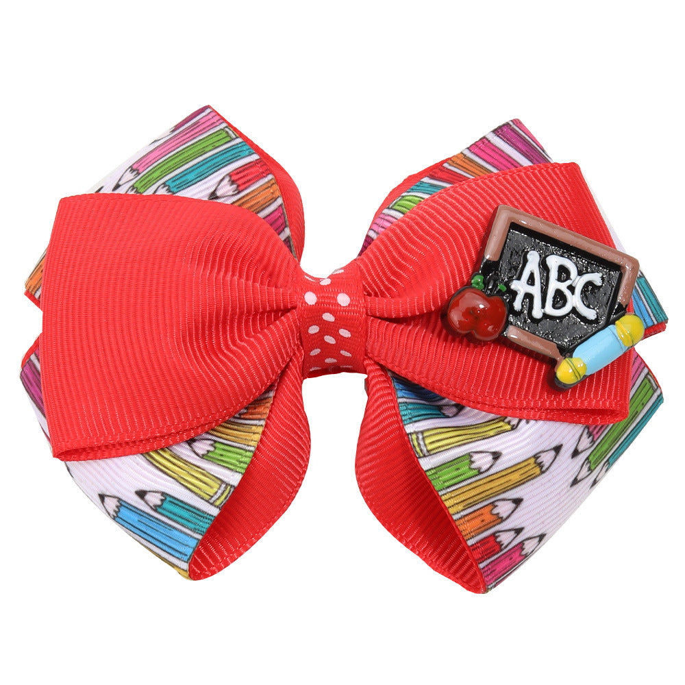 Wholesale Fabric Bow Hair Clip